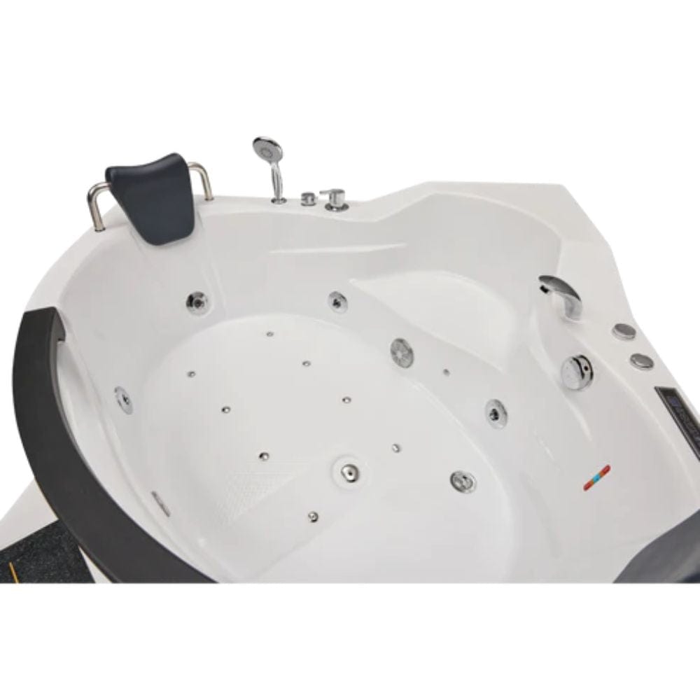 Mesa Whirlpool Air 2 Person Corner Tub 59"L x 59"W x 25"H Jetted Tub