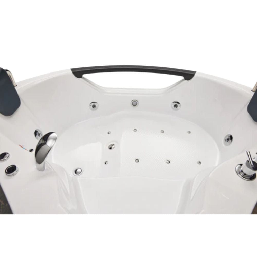 Mesa Whirlpool Air 2 Person Corner Tub 59"L x 59"W x 25"H Jetted Tub