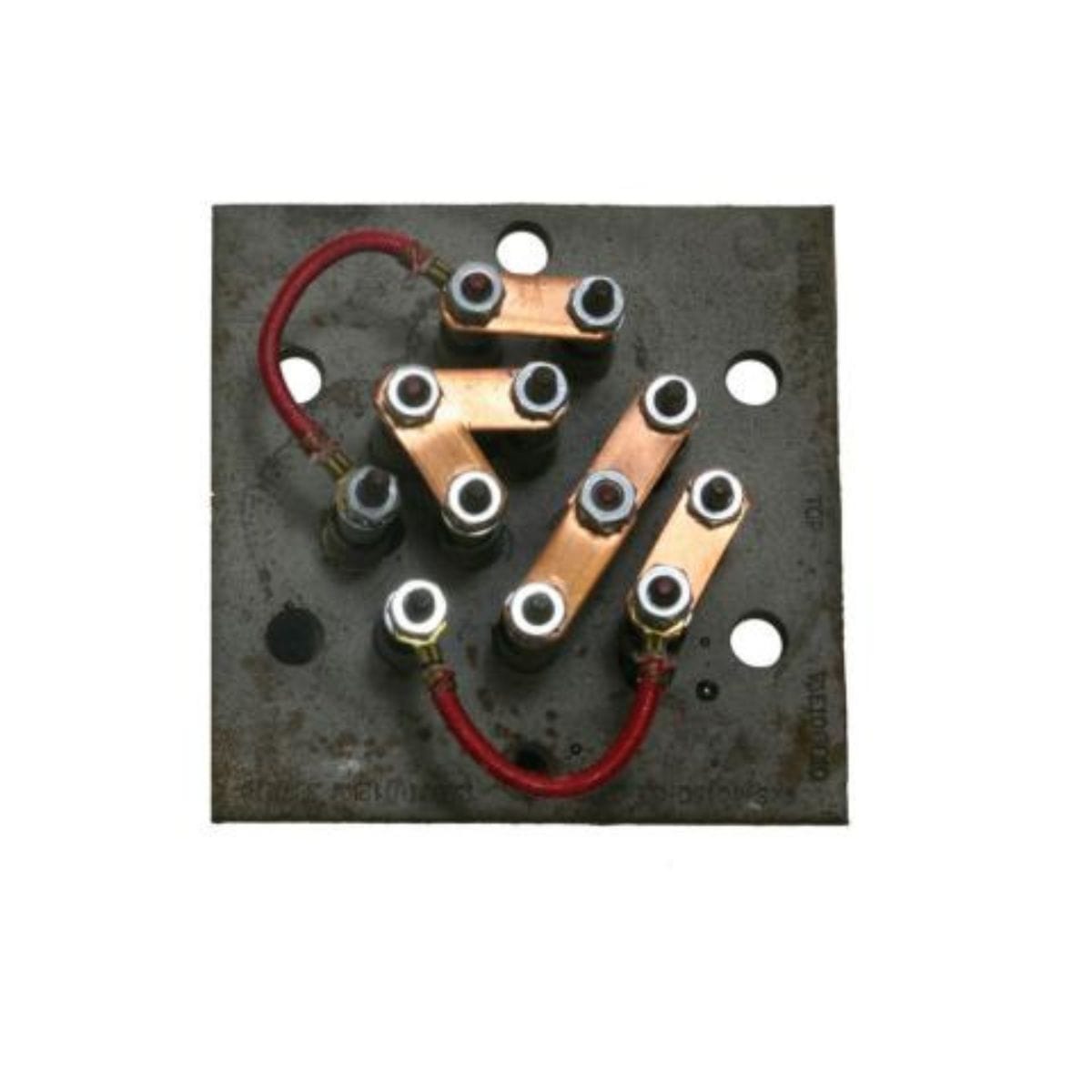 The Heating Element boils the tank water to build pressure and create steam