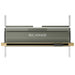 Slender, horizontal opening disperses steam evenly and smoothly