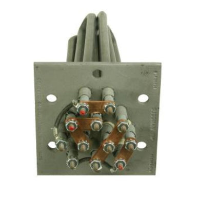 This 18KW 240V 1PH Heating Element is required for heating operation on Mr. Steam’s Commercial CU model steam bath generators that utilize 240VAC 1PH voltage