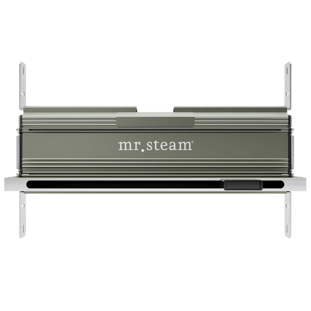 Award-winning, whisper-quiet 27 ½ inch Linear SteamHead matches any design or style
