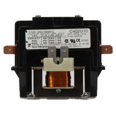 This 24V, 50amp, 2-Pole contactor is used in residential steam bath generators