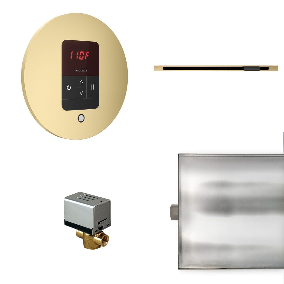 Display lets you program the temperature and get comfortable