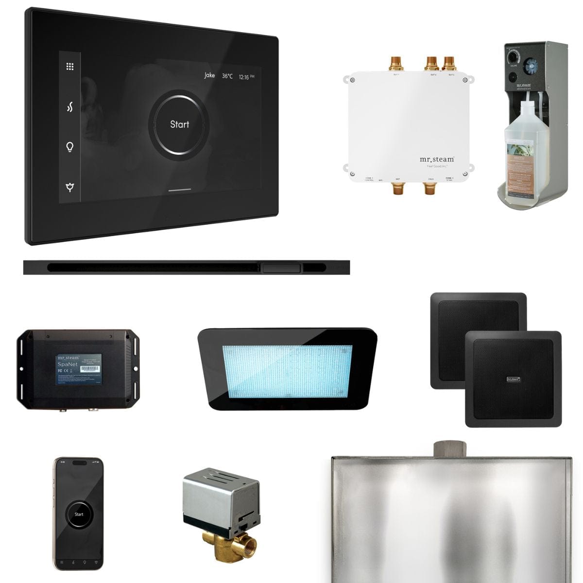 The bliss package is a curated collection of the finest steam systems