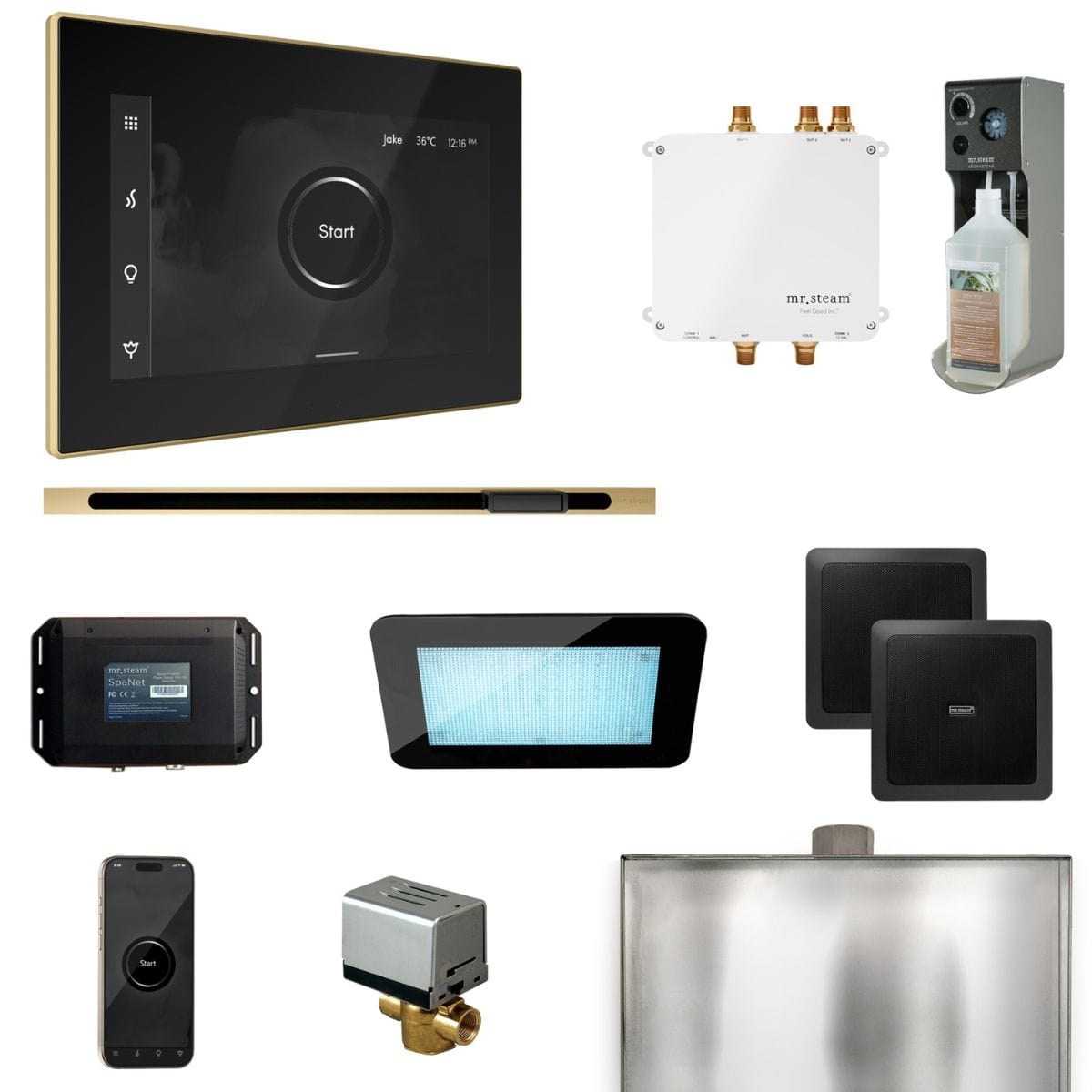 Package includes a Condensation Pan that helps ensure a dry and clean environment for your steam generator