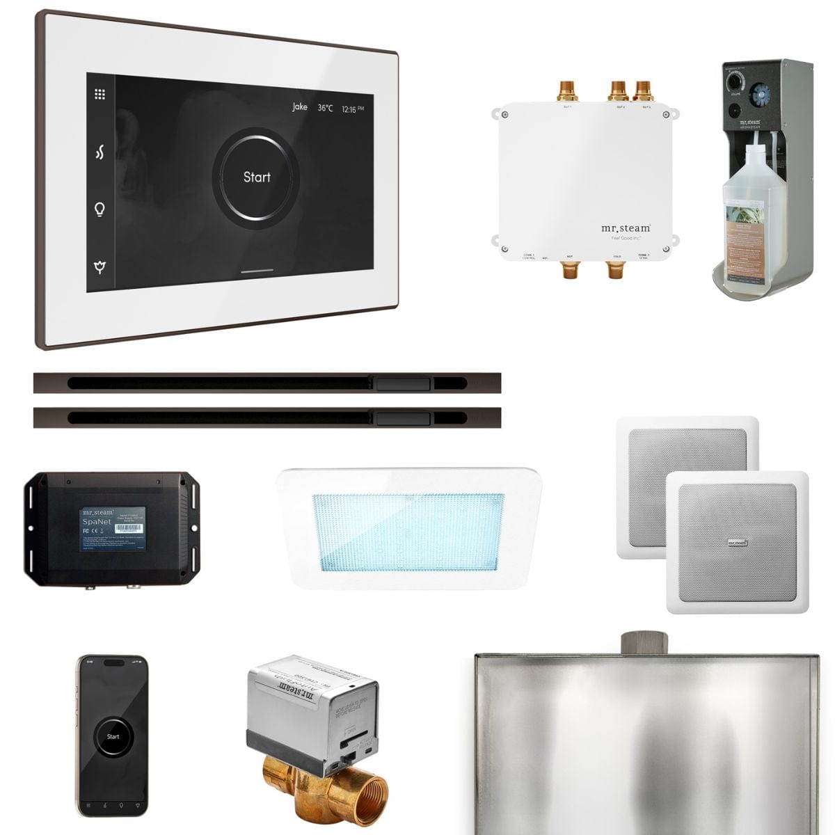 The best in Bluetooth audio sound, designed for wet, high-heat environments