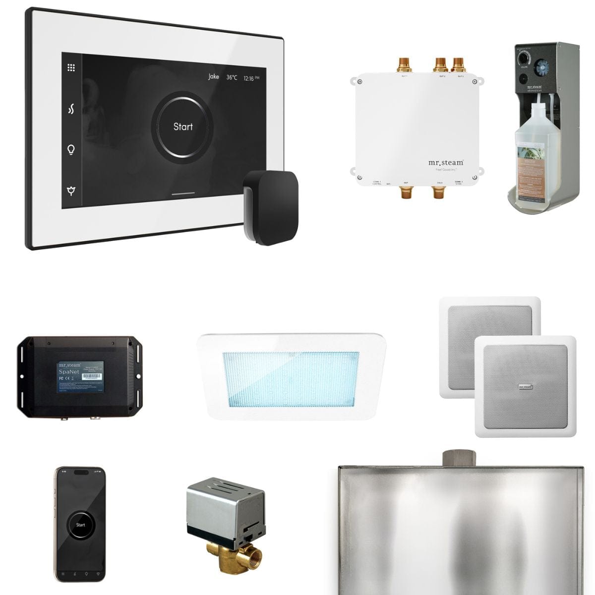 Anchored by the sophisticated and intuitive iSteamX