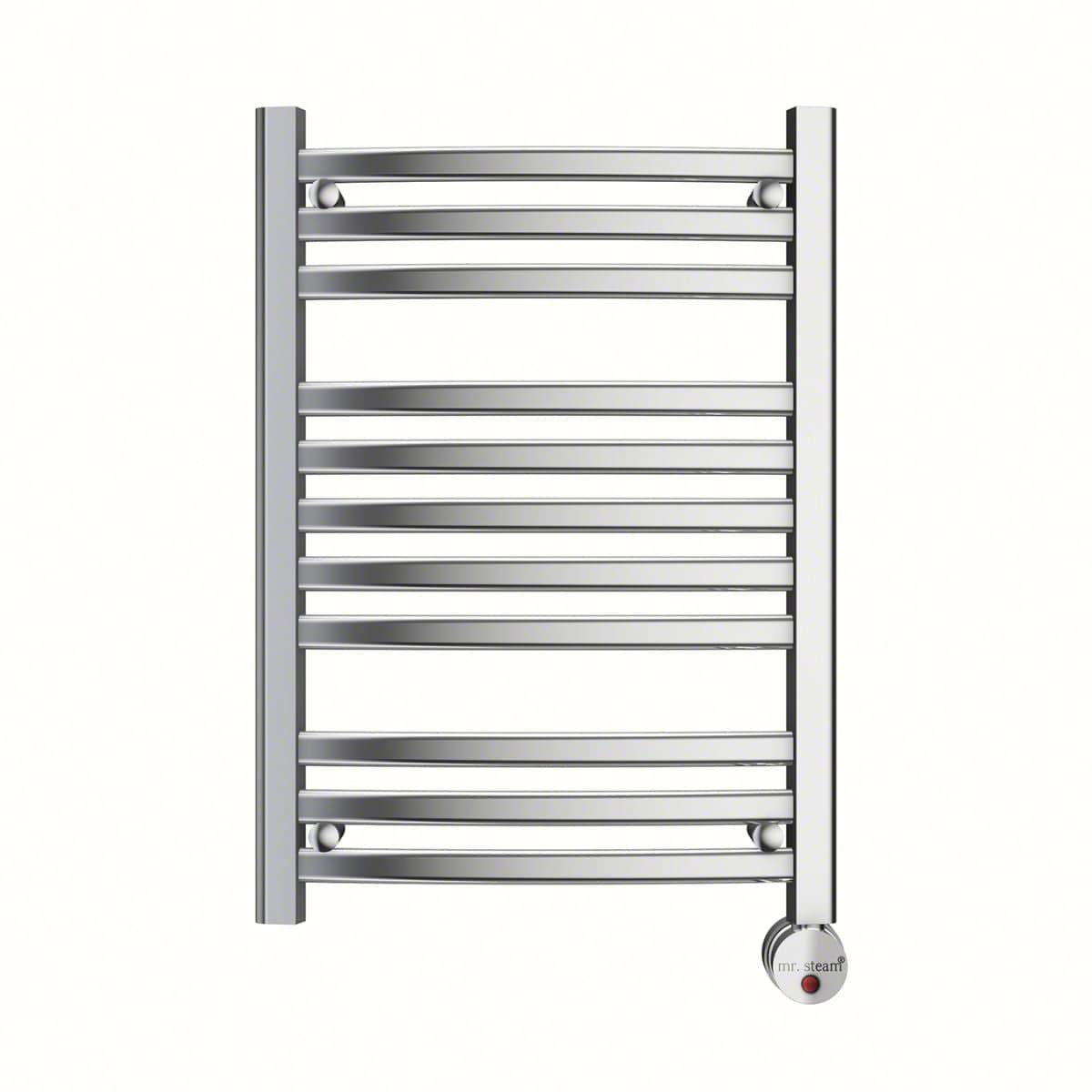 Broadway Collection offers traditional curved lines to increase the heated surface for your towel and robe