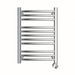 Broadway Collection offers traditional curved lines to increase the heated surface for your towel and robe
