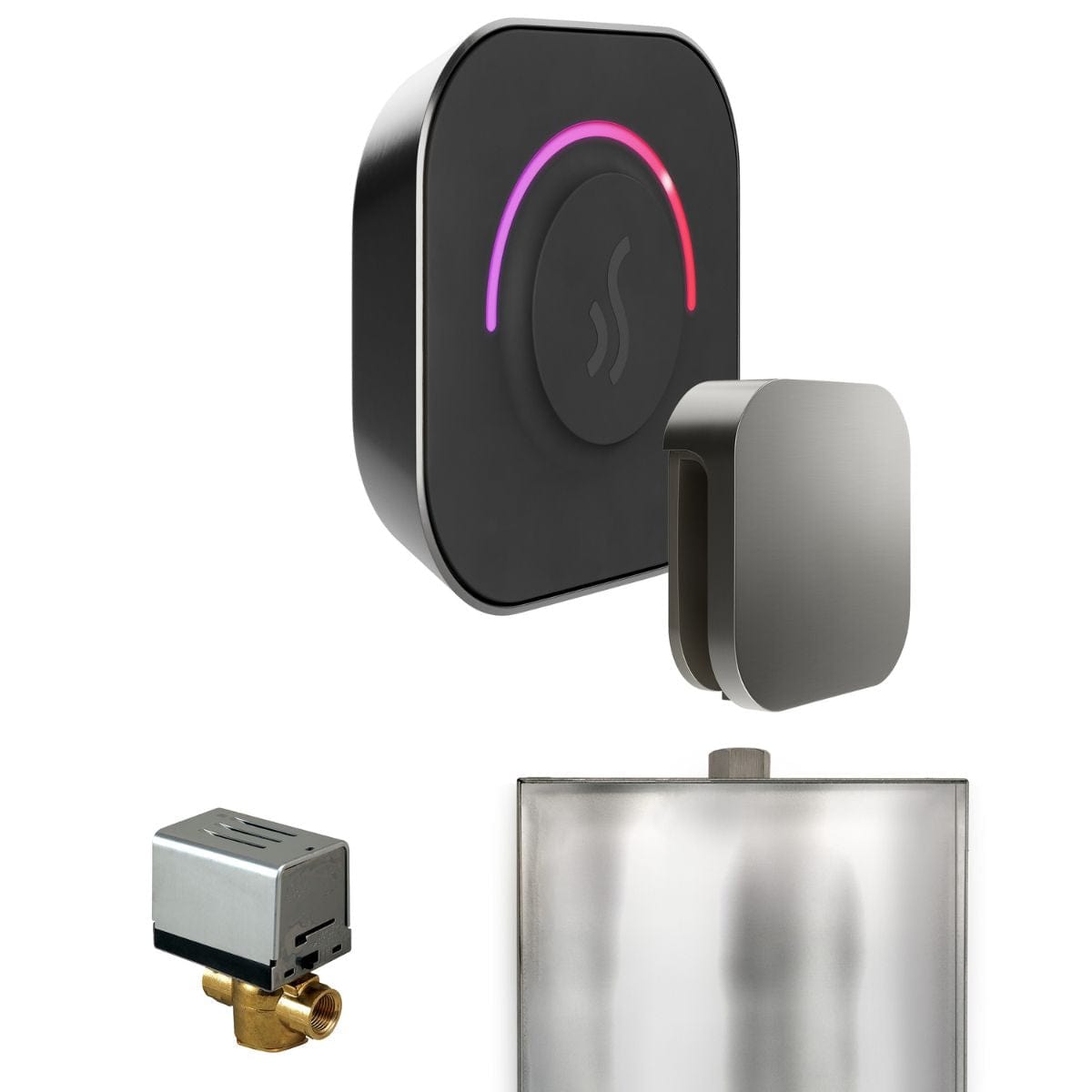 Goes on a solid level surface beneath the steam generator