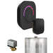 Has an oil reservoir at the top for essential oils