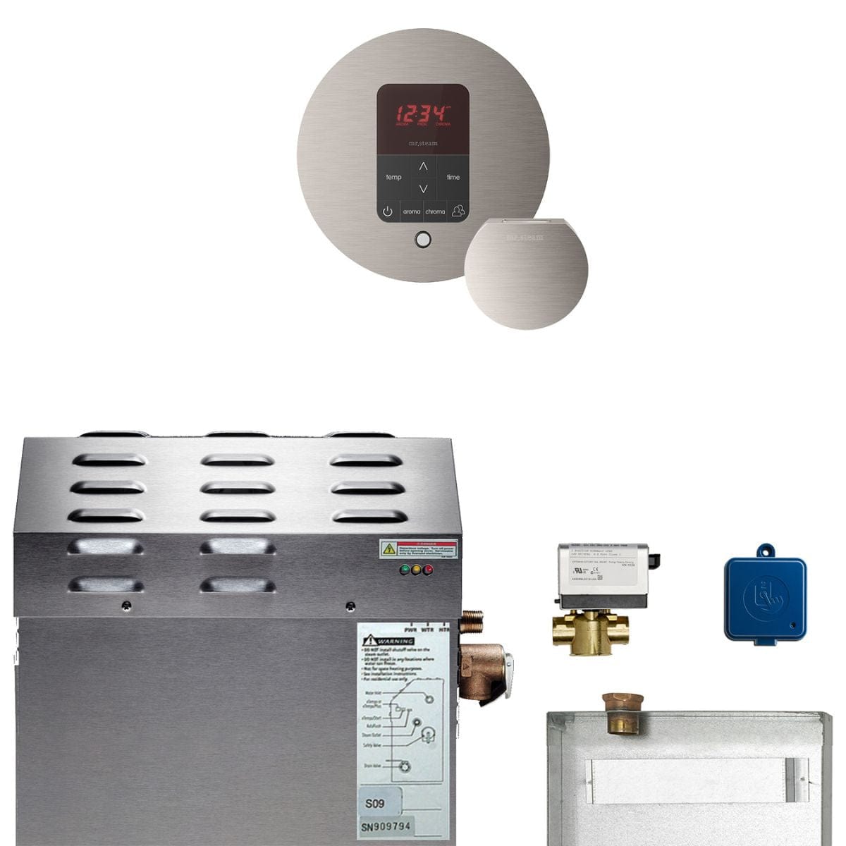 Create your own fully functional steam shower system at home