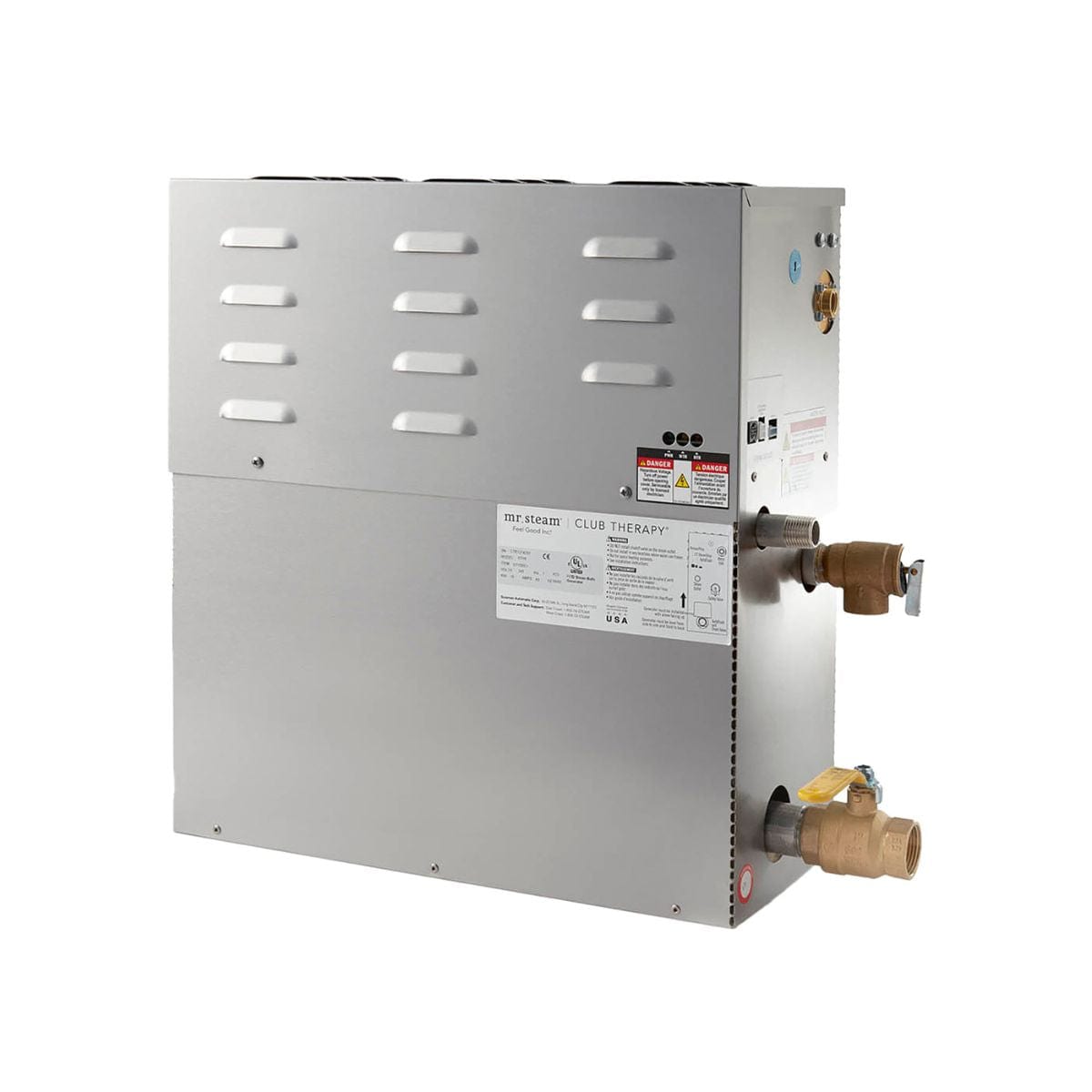 Vertical construction means a smaller footprint, which means the generator can be located within the tightest of mechanical rooms