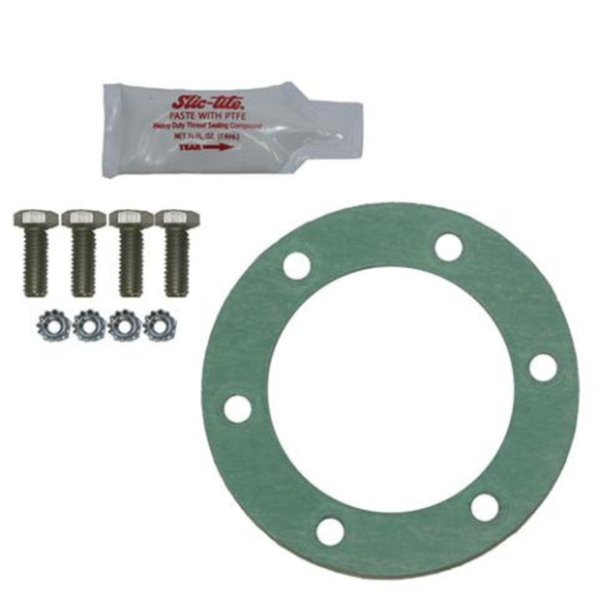 The Mr.Steam Gasket Kit includes all you need for a gasket replacement. Gasket, Gasket Compound, Nuts and Bolts