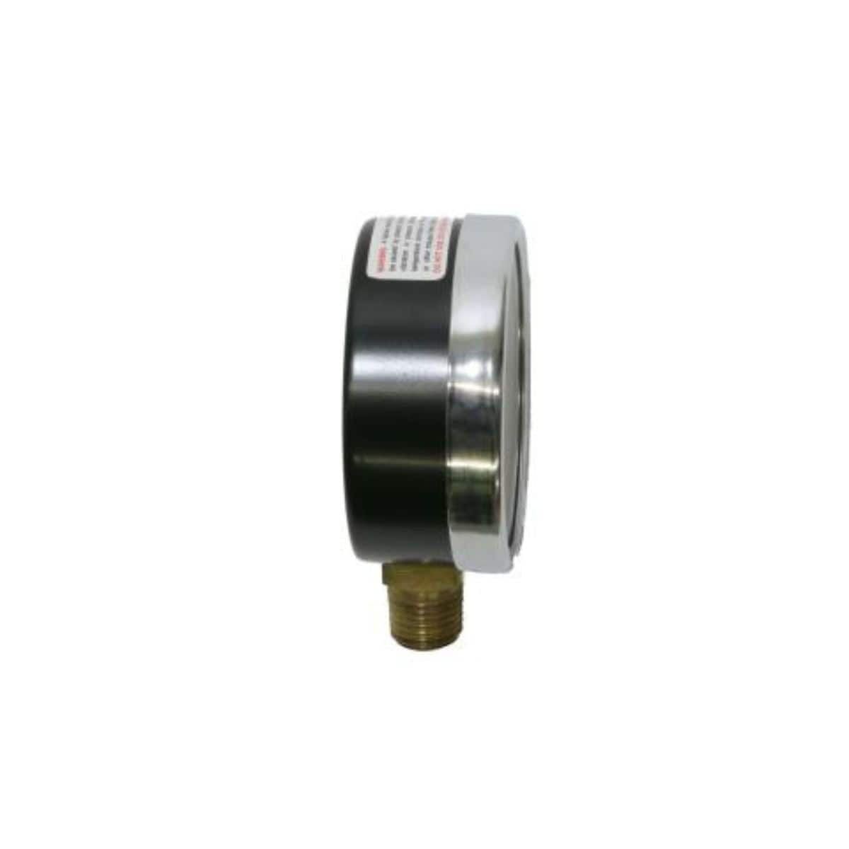 The Mr.Steam Pressure Gauge is required to visually monitor the operating pressure