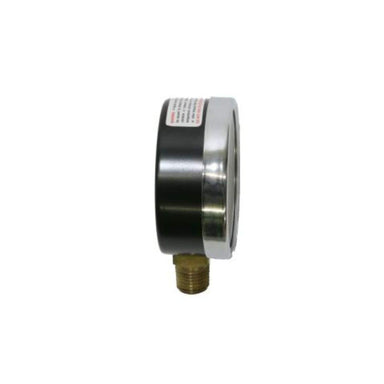 The Mr.Steam Pressure Gauge is required to visually monitor the operating pressure