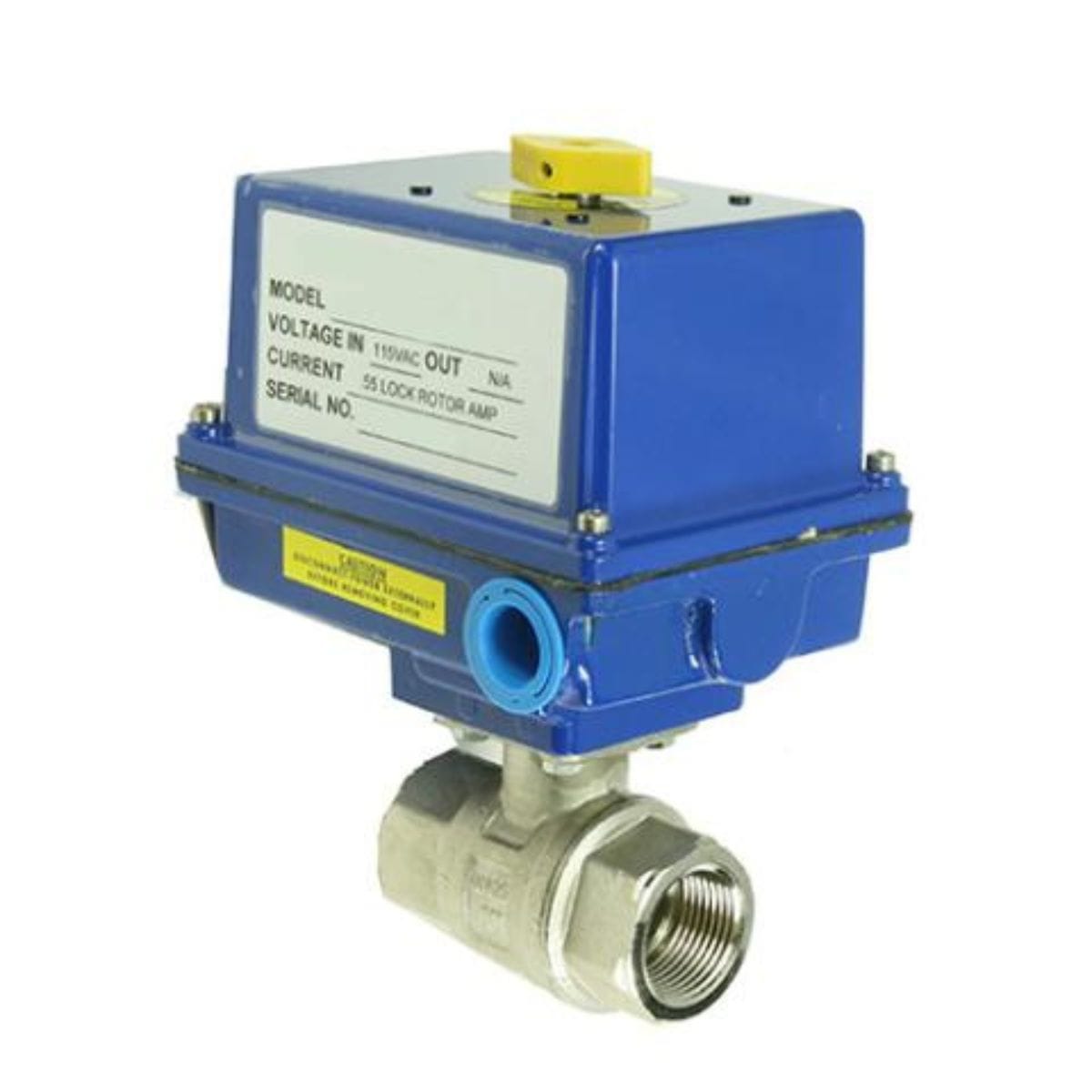 The Mr.Steam Blowdown Valve allows for automatic pressurized draining of the steam shower generator vessel