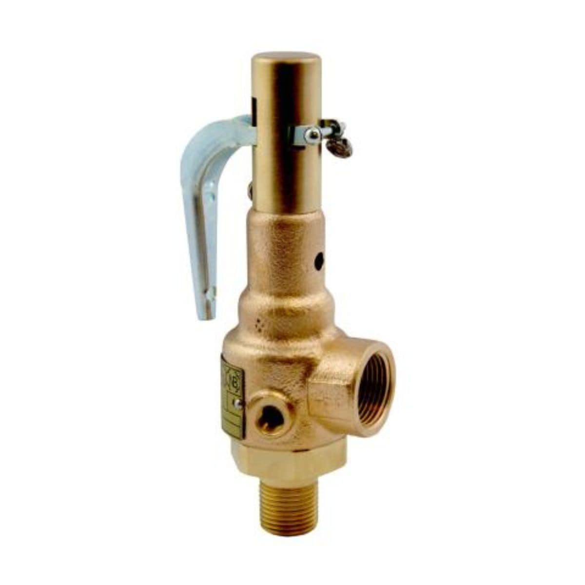 This valve would typically be piped to a floor drain in the generator installation area