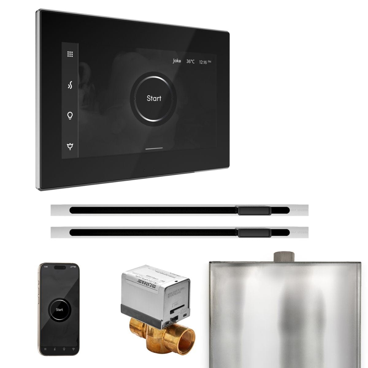 Award-winning and intuitive touch-screen control