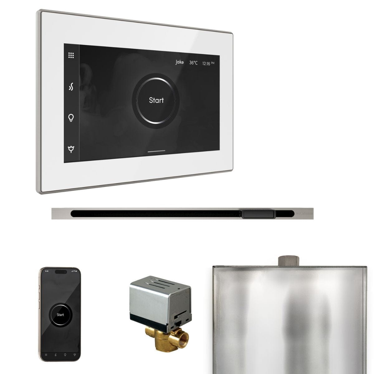 Featuring intuitive touch-screen control