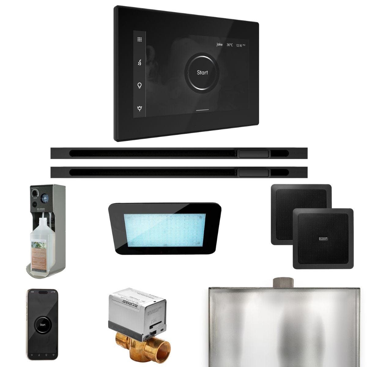 Features clean steam every time