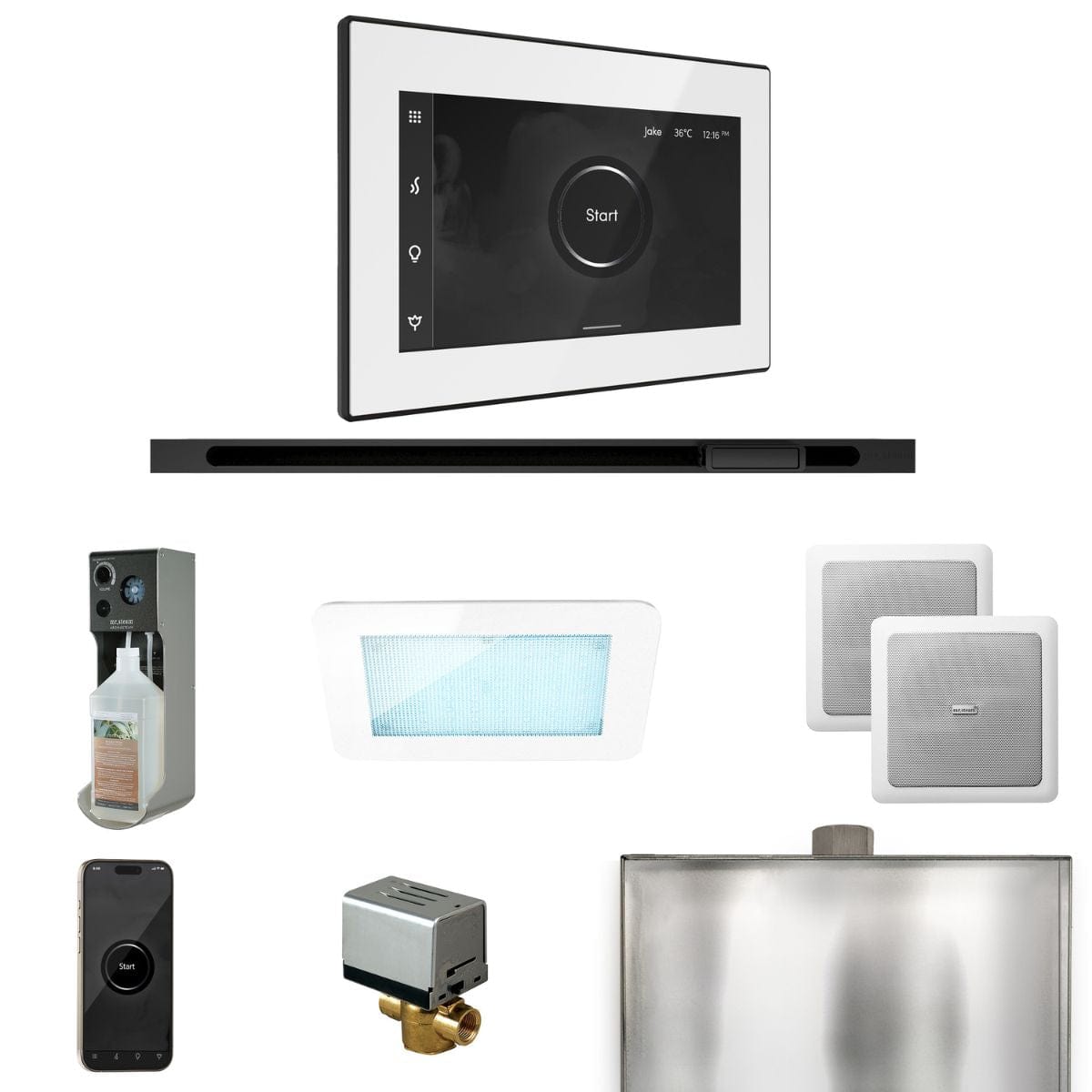 Package includes the ChromaSteamX System