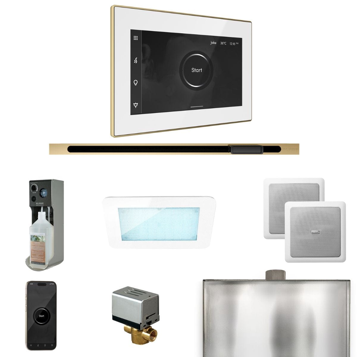 Package includes a 1-liter bottle of Eucalyptus Fragrance