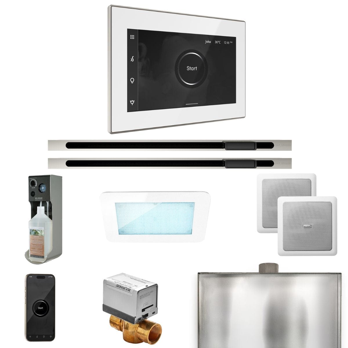 Package includes the ChromaSteamX System