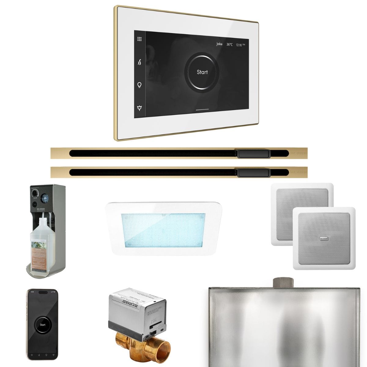 Available in many designer finishes to match any décor