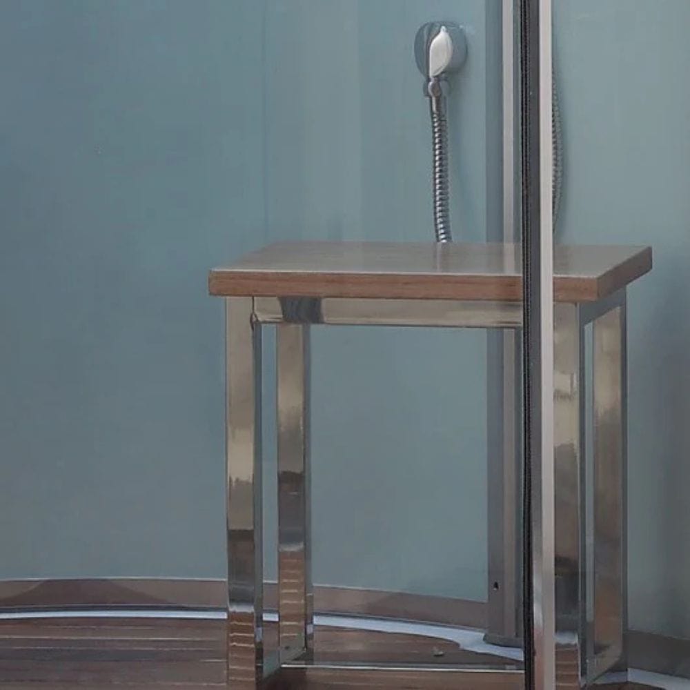 Platinum 1-Person Corner Steam Shower 39” x 39” x 89” White