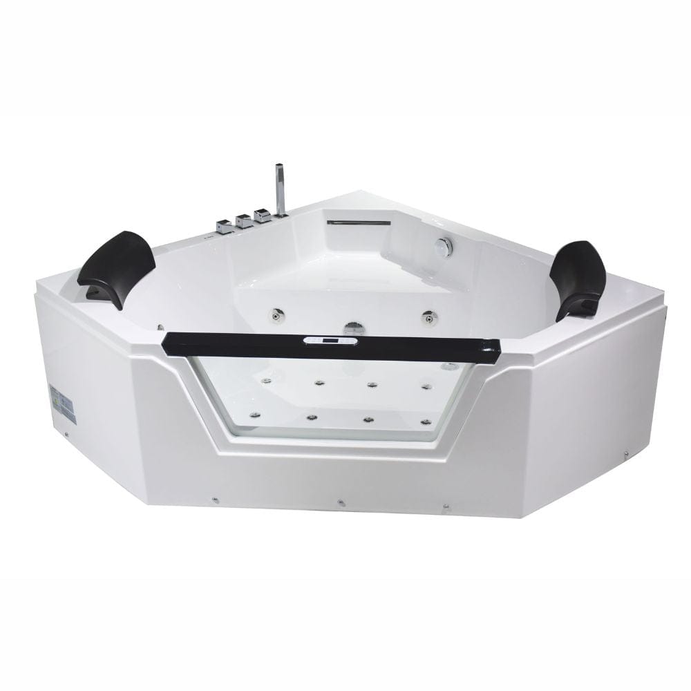 Platinum 2 Person Corner Whirlpool and Air Tub