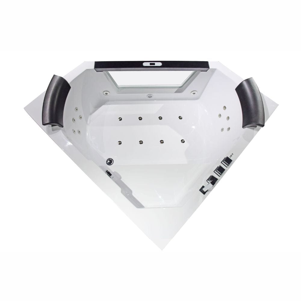 Platinum 2 Person Corner Whirlpool and Air Tub
