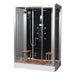 Platinum 2 Person Free-Standing Steam Shower - Black