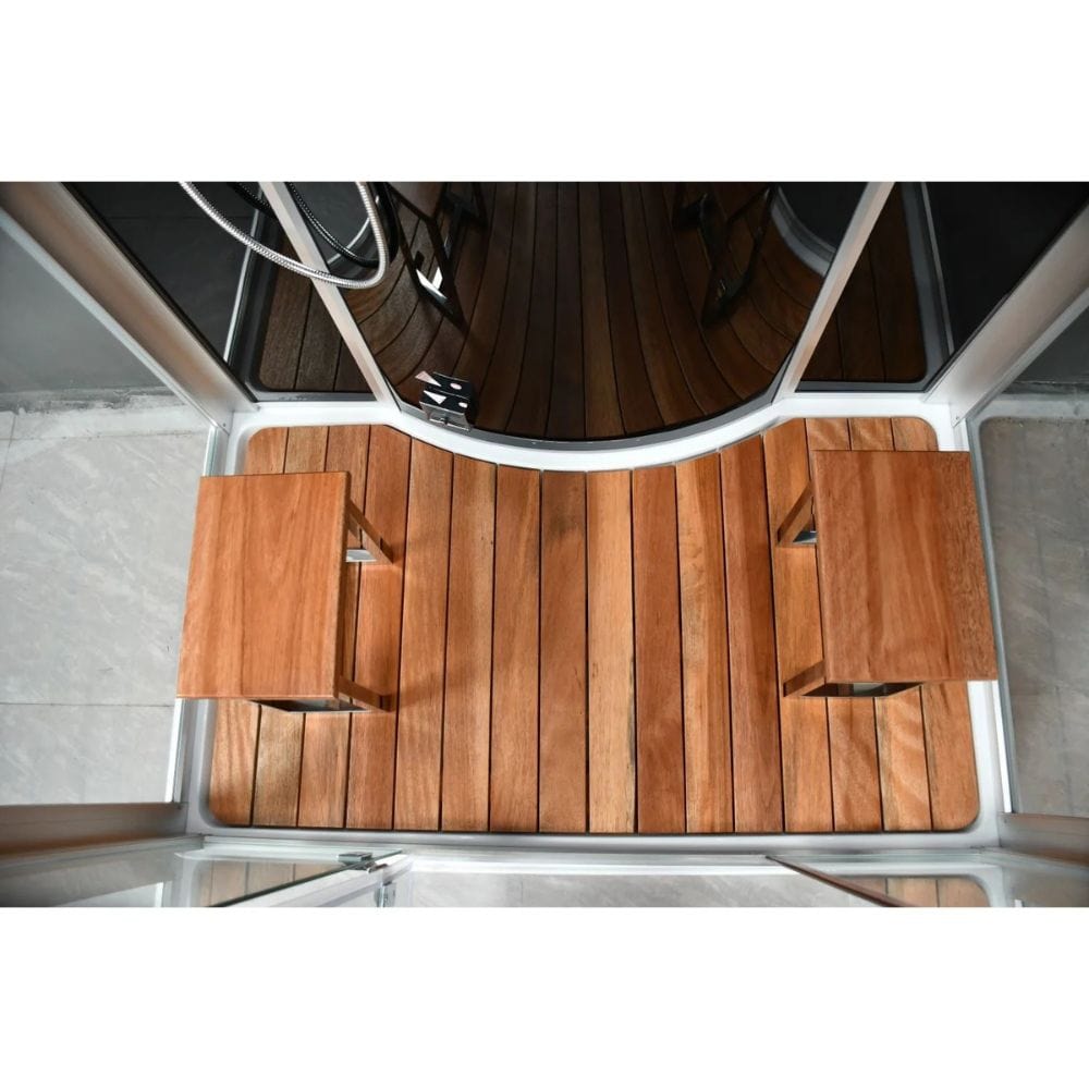 Platinum 2 Person Free-Standing Steam Shower - Black