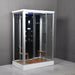 Platinum 2 Person Free-Standing Steam Shower - Black