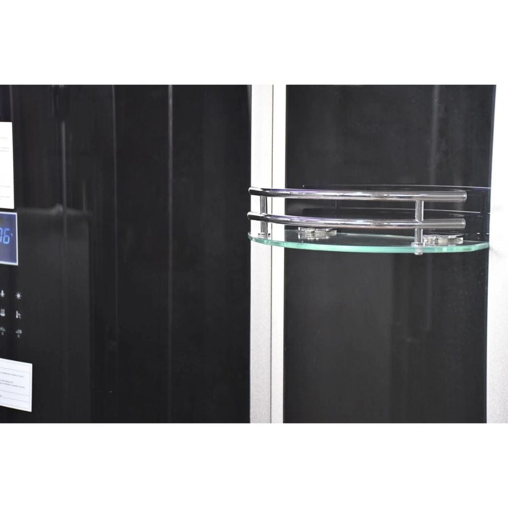 Platinum 2 Person Free-Standing Steam Shower - Black