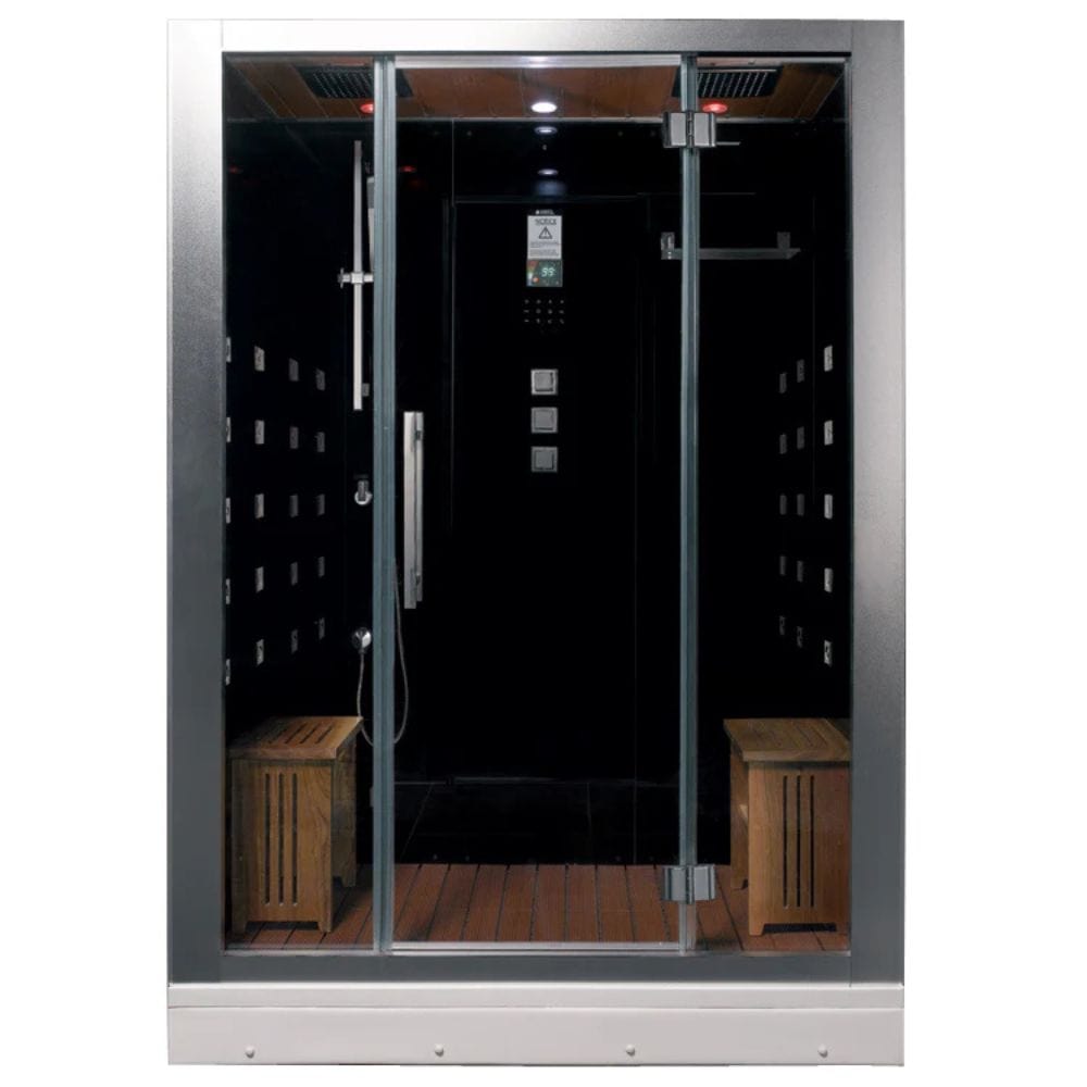 Platinum 2 Person Steam Shower in Black