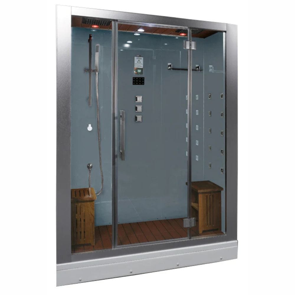 Platinum 2 Person Steam Shower in White