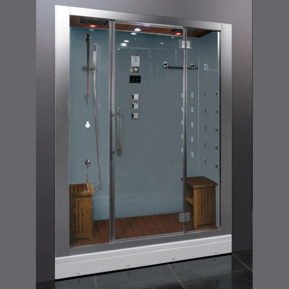 Platinum 2 Person Steam Shower in White