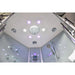 Platinum 59" Corner Steam Shower Jetted Tub Clear Glass