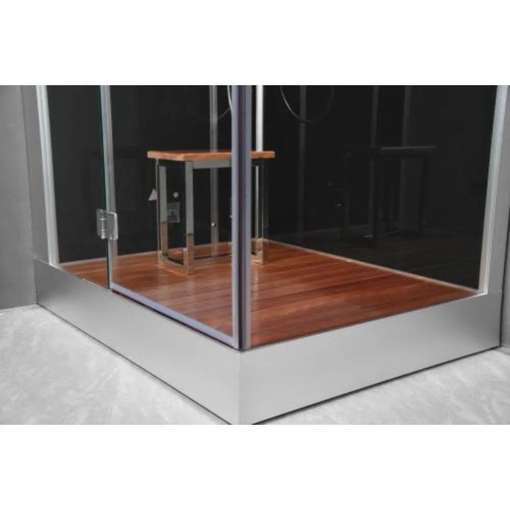 Platinum Black 2-Person Steam Shower 