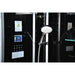 Platinum Black 2-Person Steam Shower 