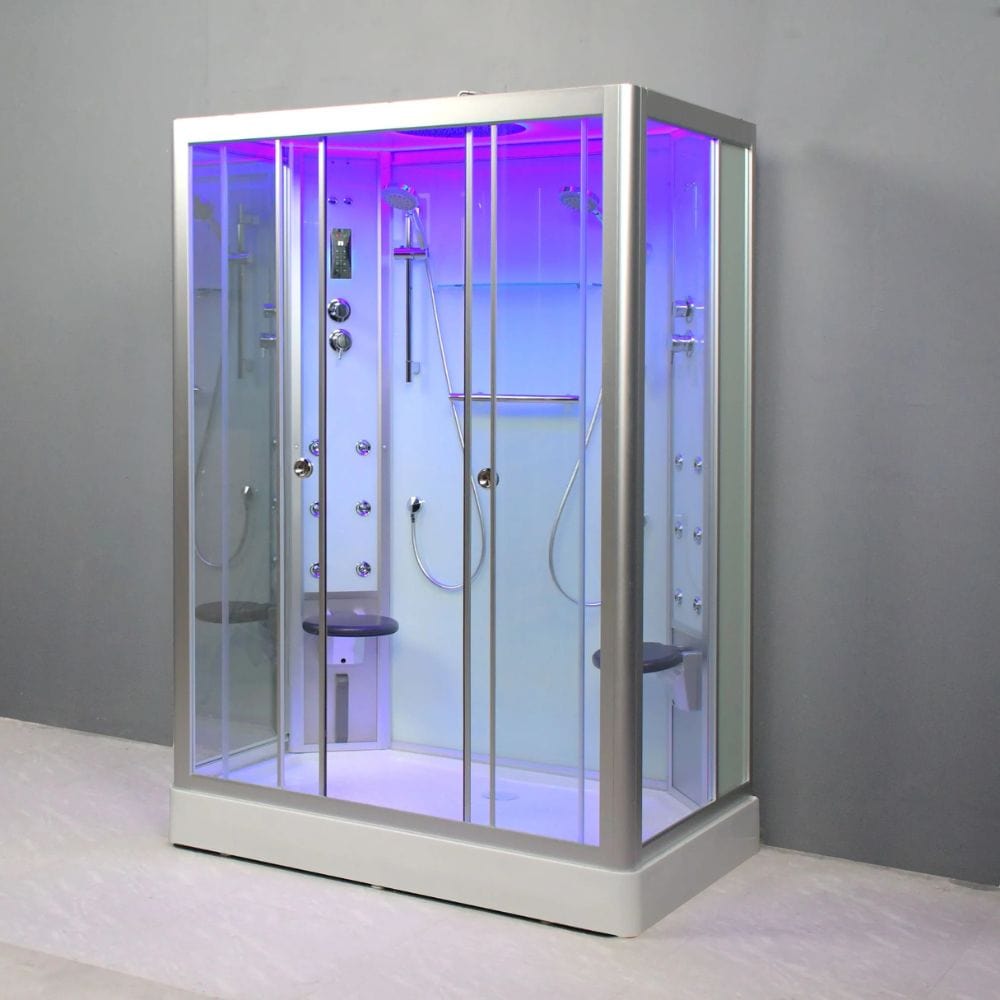 Platinum Steam Shower-Sliding Door