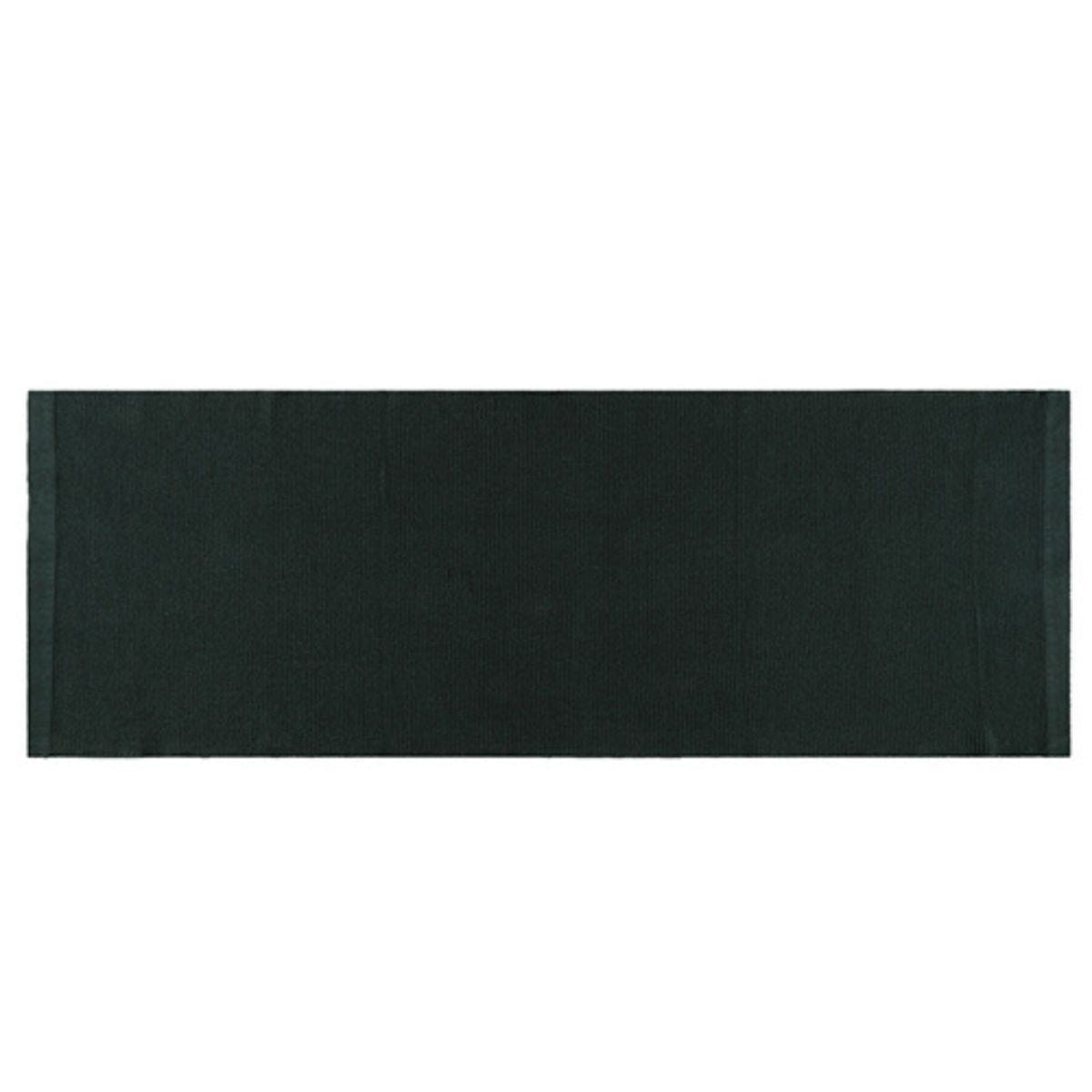 Dark Green rectangular mat on a white background
