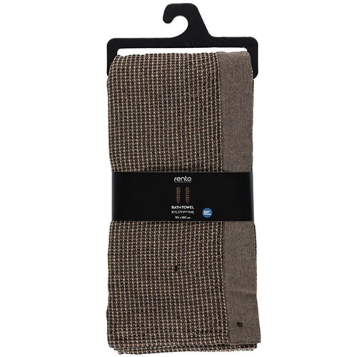 With chambray borders