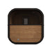 SaunaLife Model CL12GCP outdoor sauna with dressing room and porch