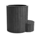 SaunaLife Model S1B Soak Series immersion tub, black