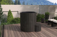 SaunaLife Model S1B Soak Series immersion tub, black
