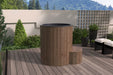SaunaLife Model S1N Soak Series immersion tub, natural